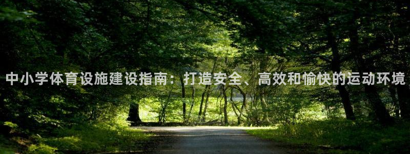 意昂3集团logo：中小学体育设施建设指南：打造安全