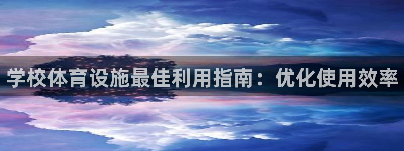 意昂体育3平台APP：学校体育设施最佳利用指南：优化