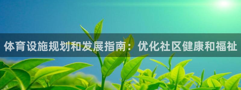意昂集团官网：体育设施规划和发展指南：优化社区健康和