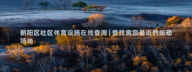 意昂3五金厂：朝阳区社区体育设施在线查询 | 查找离