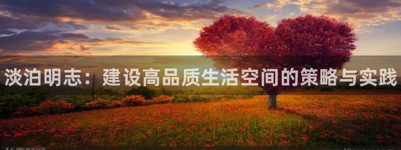 意昂3开户：淡泊明志：建设高品质生活空间的策略与实践