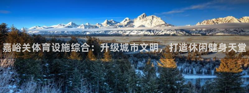 意昂体育3招商电话是多少：嘉峪关体育设施综合：升级城