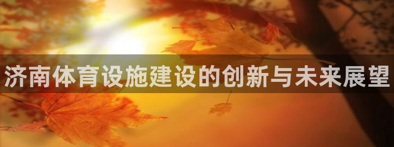 意昂体育3注册：济南体育设施建设的创新与未来展望