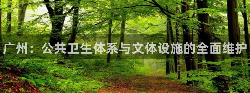 意昂体育3平台注册：广州：公共卫生体系与文体设施的全面维护